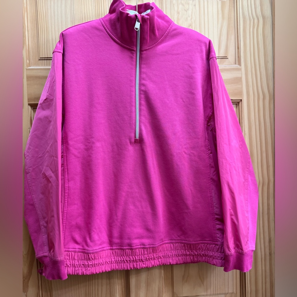 Hot Pink Athleta Pullover
